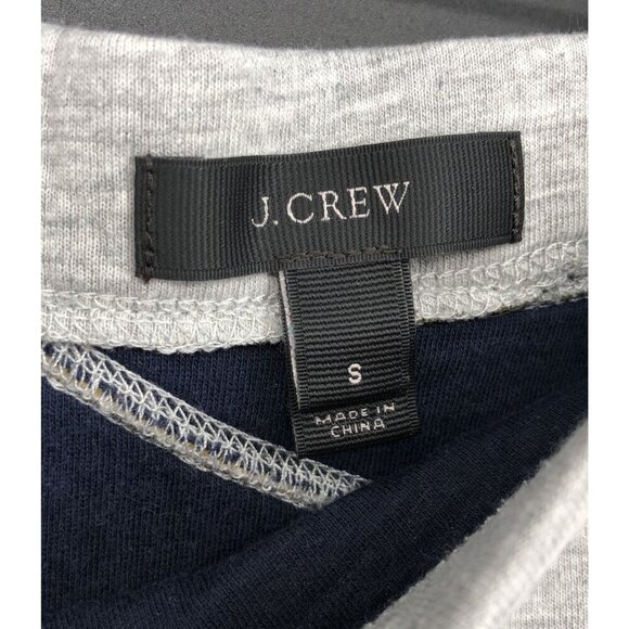 J. Crew Neoprene Surf Skirt Women's S Light Grey Flared Hem Preppy Office Siren - Picture 3 of 11